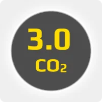 Углекислота (СO2) марка 3.0 (99,9%) в баллоне 40л, наполнение 24 кг., соединение G3-4 (DIN 9)